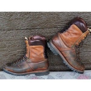 Vibram Chippewa insulated wool boots